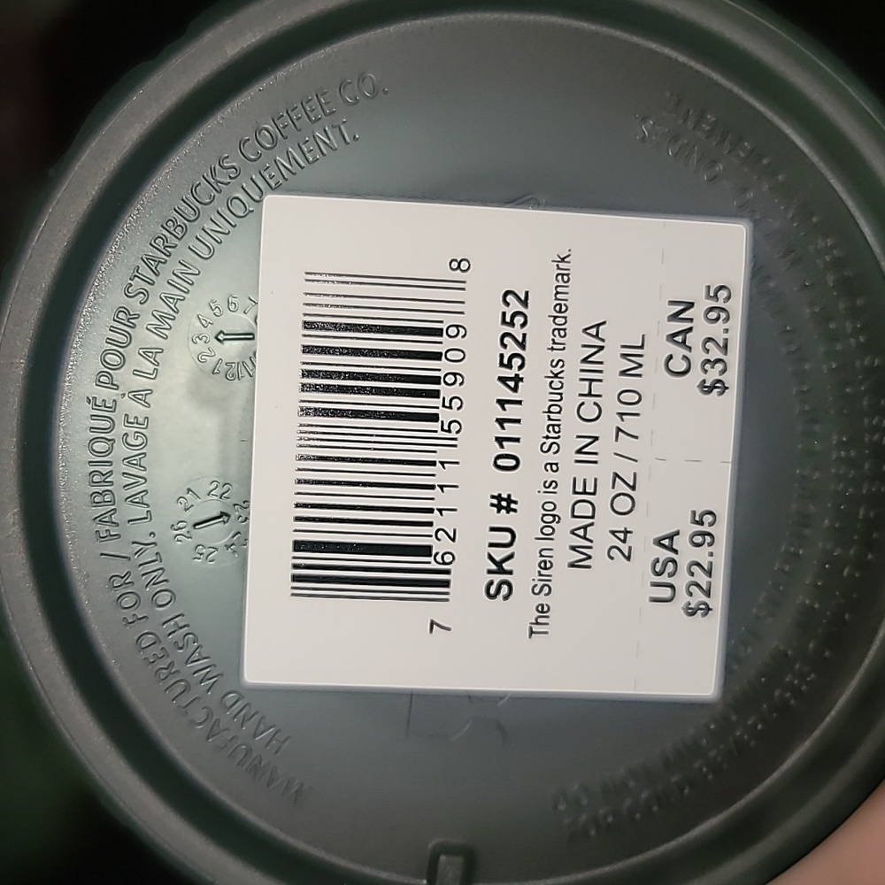 Starbucks 2023 Halloween Soft Touch Jeweled 24oz Cup Tumbler Venti - Picture 9 of 10